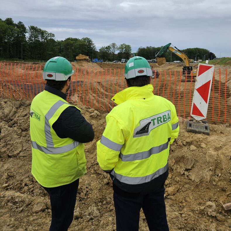 Les équipes du groupe TRBA sur le terrain