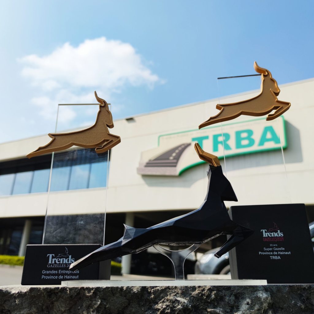 Le siège de TRBA et ses trophées Trends Gazelles