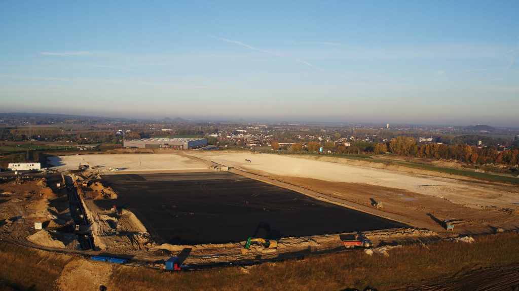 Construction d&rsquo;une plateforme logistique — Liévin (France)