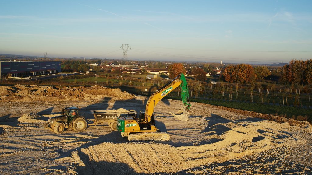 Construction d&rsquo;une plateforme logistique — Liévin (France)