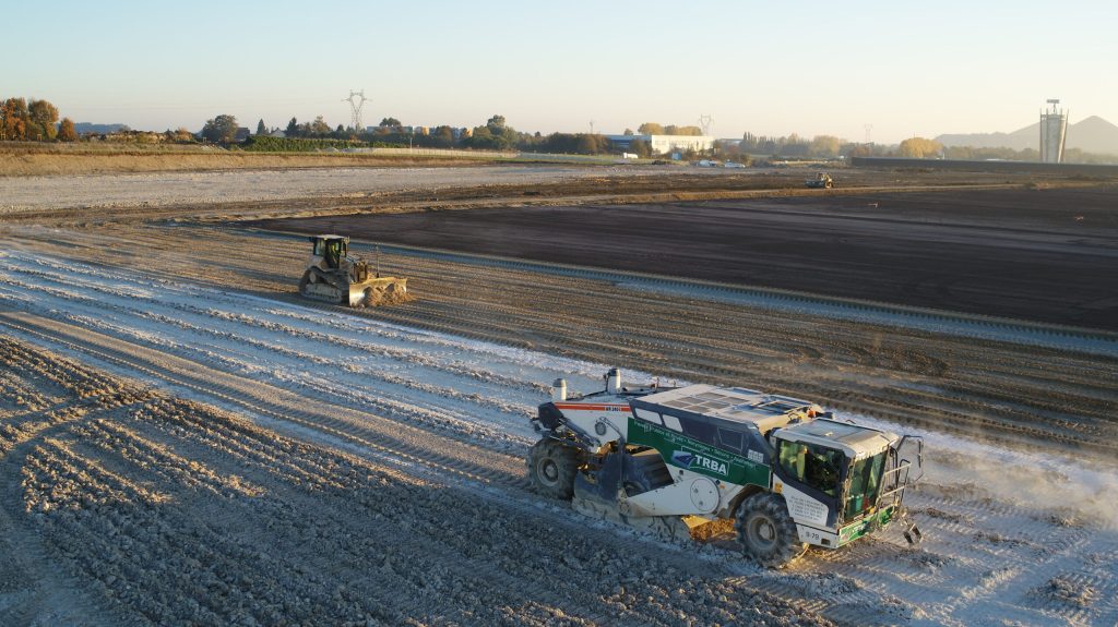 Chantier TRBA — Construction d&rsquo;une plateforme logistique — Liévin (France)