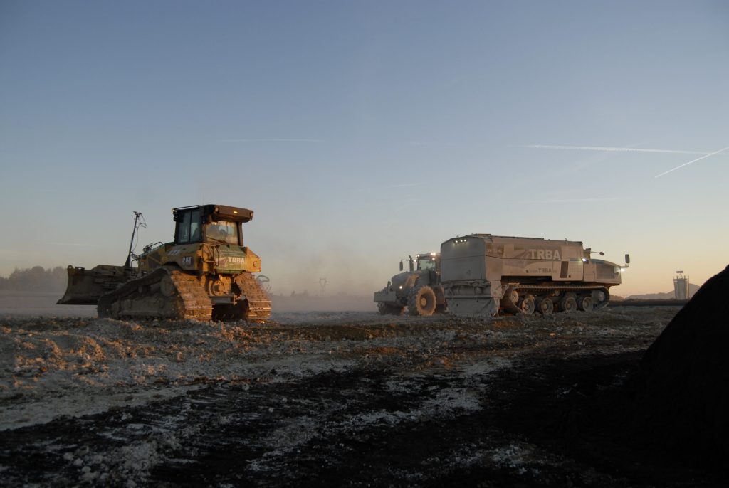 Chantier TRBA — Construction d&rsquo;une plateforme logistique — Liévin (France)