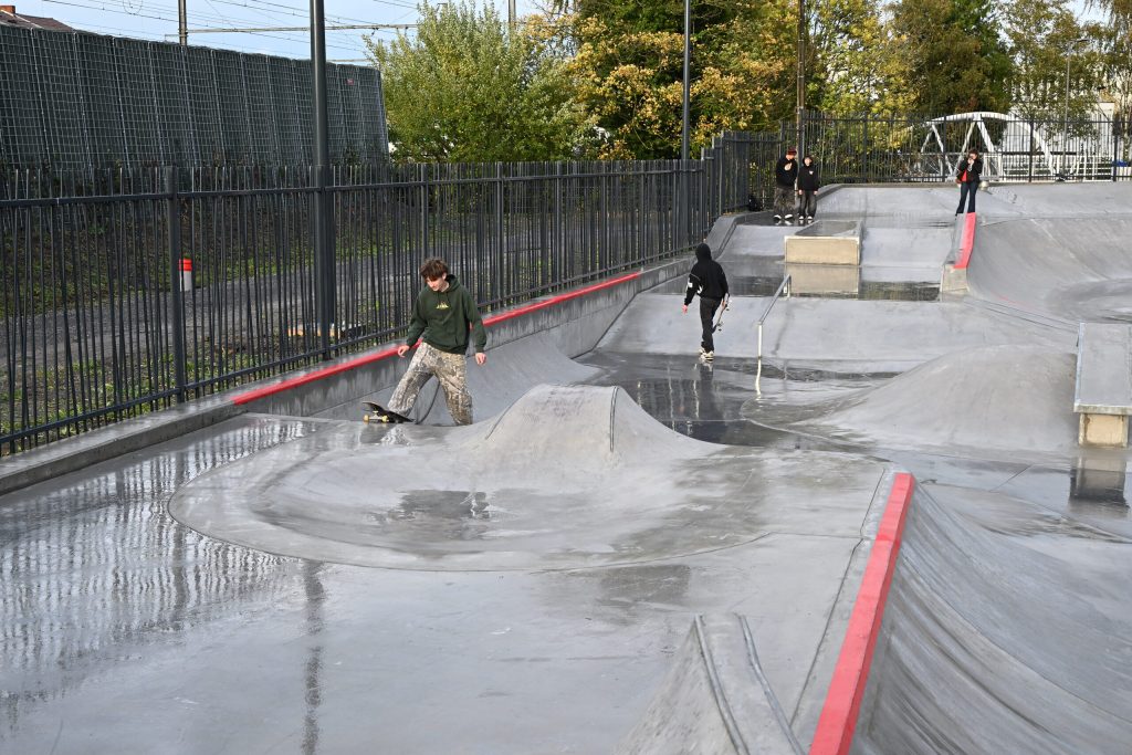 Conception & réalisation d’un skate-park — La Louvière