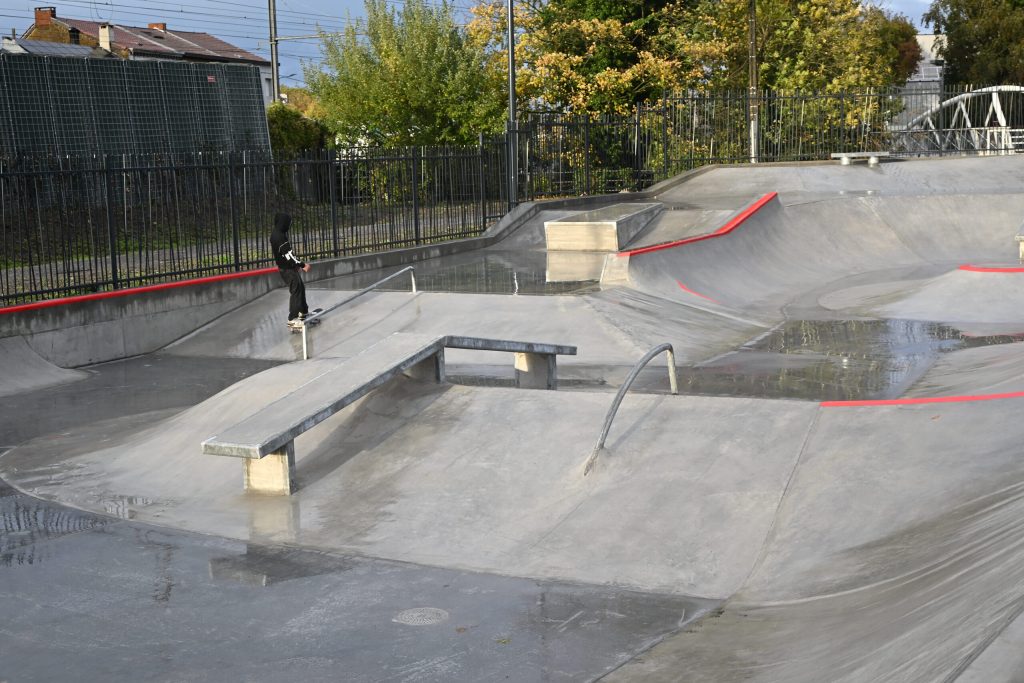 Conception & réalisation d’un skate-park — La Louvière